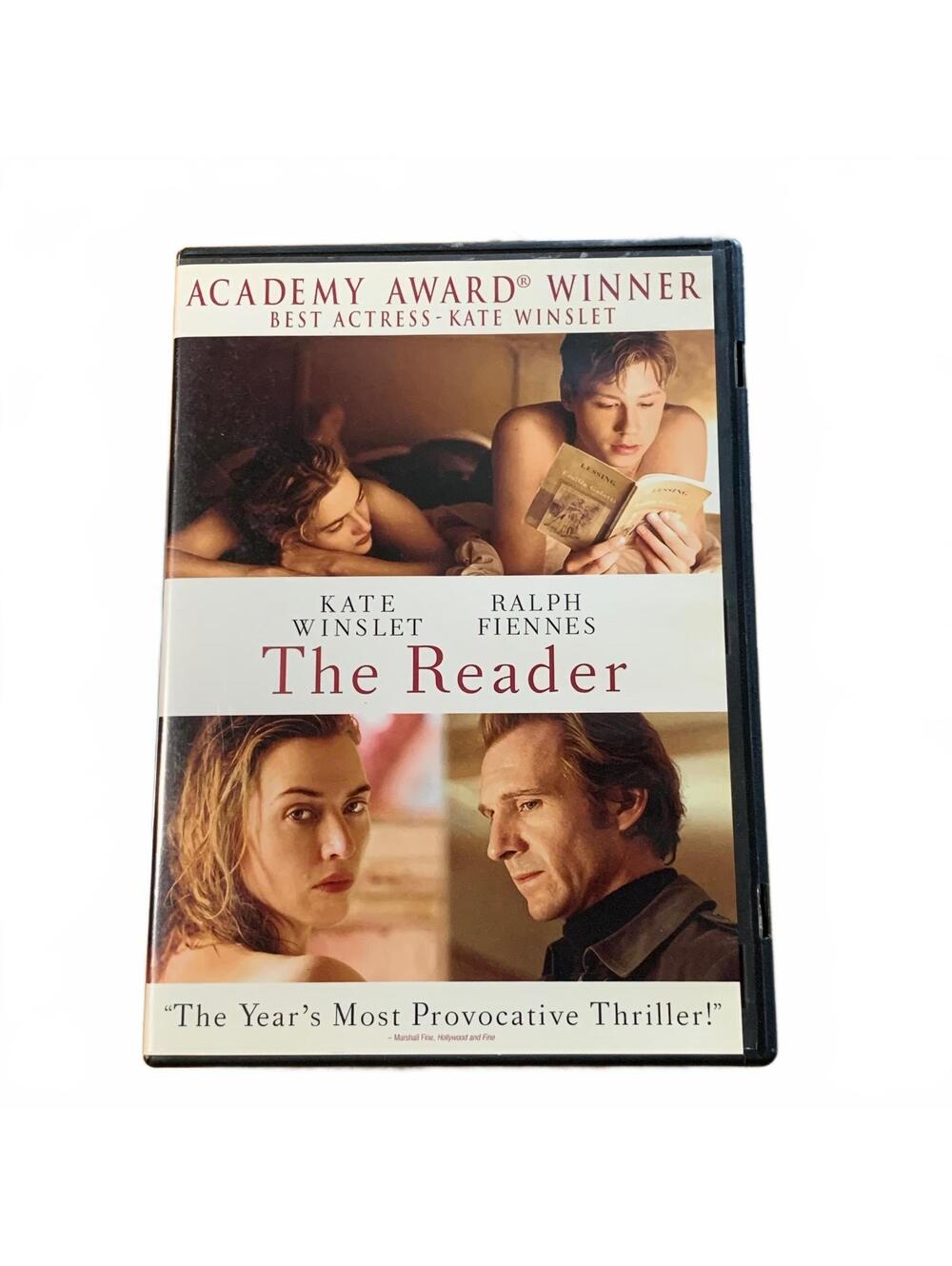 The Reader DVD 2008 Drama Movie Kate Winslet Ralph Fiennes R Rated